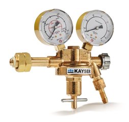 Bottle pressure regulator, one stage, brass, ty. of gas forming gas,0-50 l/min