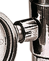 Reduction adapter for pressure gauge, f. high-press. laborat. autocalve mod.II