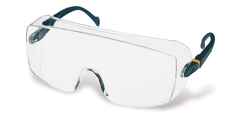 Goggles 2800 for spectacle wearers, acc. to EN 166/170, clear lens, PC,