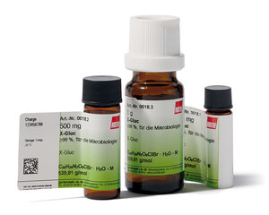X-Gluc, min. 99 %, for microbiology, 100 mg, glass
