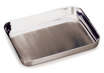 Rotilabo®-spillage tub, stainless steel, L 350 x W 250 x H 50 mm, 1 unit(s)