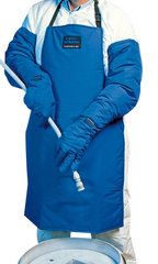 Cryogenic work apron, Blue, length 107 cm, 1 unit(s)