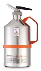 Safety lab can, stainless steel, fine dosing spout, 2 l, 1 unit(s)