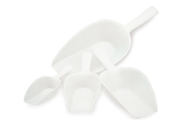 Rotilabo®-plastic scoop-set, Set, 25 - 1520 ml, 1 set