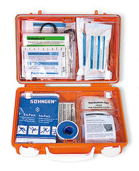 Mobile-first-aid kits, contents acc. to DIN 13169, 1 unit(s)