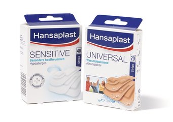 Hansaplast®-strips, Universal 20 strips, water-repellent, 1 pack(s)