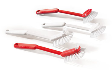 Rotilabo®-dish washing brushes set, with nylon bristles 6.6, length 280 mm