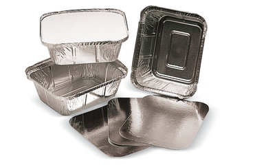 Rotilabo®-aluminium bowls, 500 ml, with cardboard lid, 100 unit(s)