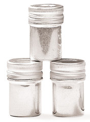 Rotilabo®-aluminium cans, filling-volume 2 ml, Ø 14.5 mm, H 23 mm, 100 unit(s)
