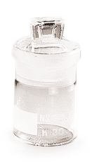 Rotilabo®-weighing bottle, borosilicate, glass, tall, with lid, NS 19/9, 4.5 ml
