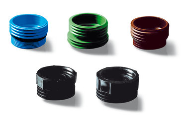 Thread adapter set, 5 types, f. canister pomp Pumpit, 1 set