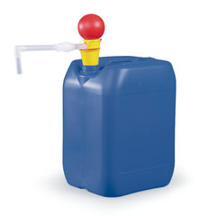 OTAL-hand pump with bent outlet pipe, PP, 26 l/min, for containers max. 60 l