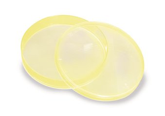 Petri dishes, PS, sterile, With vents, Ø 92 mm, H 16 mm, yellow, 480 unit(s)