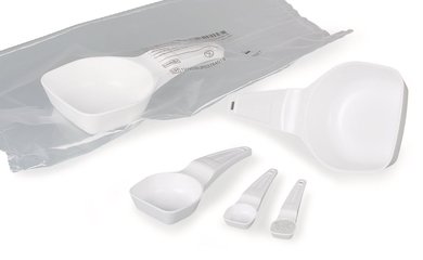 PS m. spoons, white, non-sterile, 0.5 ml, 100 unit(s)