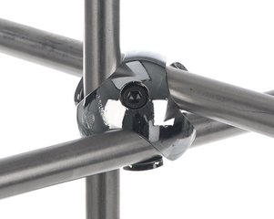 Three-angle boss head, aluminium alloy, For rod diameters of 19-23 mm, 1 unit(s)