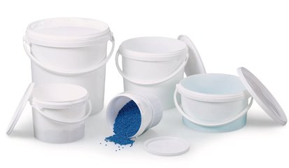Disposable bucket, 10 l, PP, white, 25 unit(s)