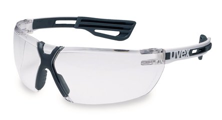 x-fit pro safety glasses, White/anthracite, clear, 1 unit(s)