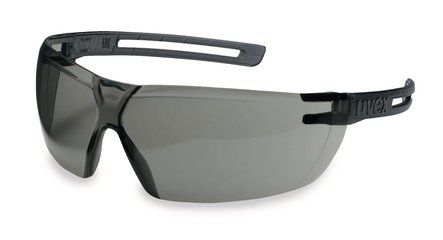 x-fit safety glasses, Grey, grey lens, 1 unit(s)
