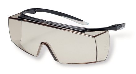 super f OTG CBR65 over-glasses, Black/white, grey lenses, 1 unit(s)