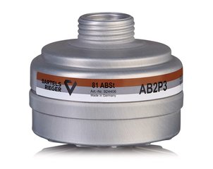 Respiratory filter, In acc. with EN 14387 Type AB2-P3 R D, 1 unit(s)