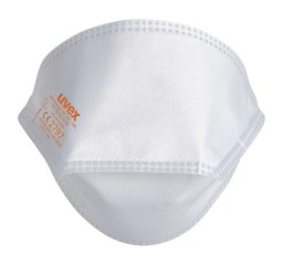 uvex silv-Air lite FFP2 particle mask, Fold-flat mask without exhalation valve