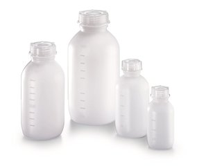 Medium mouth bottle, HDPE, 500 ml, 10 unit(s)