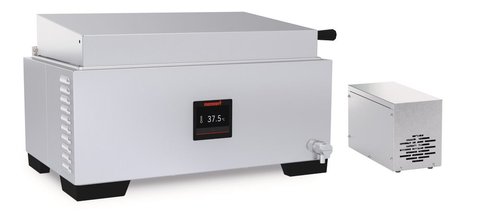 WTB 15 water bath with circulation pump, incl. stainless steel slanting cover