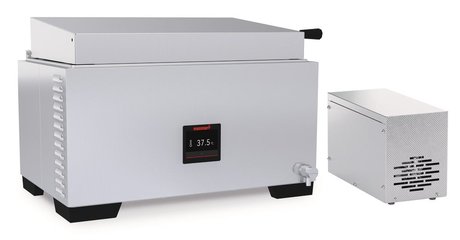 WTB 24 water bath with circulation pump, incl. stainless steel slanting cover