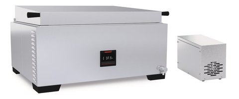 WTB 50 water bath with circulation pump, incl. stainless steel slanting cover