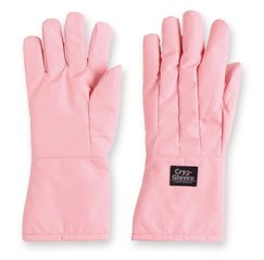 Cryo-Gloves® thermal protection gloves, With cuff, forearm length, pink, M size