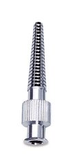 Luer hose connectors, conical, Brass, hose inner Ø 2-6 mm, LLF, 1 unit(s)