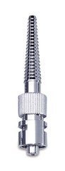 Luer hose connectors, conical, Brass, hose inner Ø 2-6 mm, LLM, 1 unit(s)