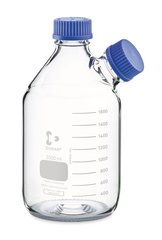 Multi-neck HPLC bottle 2000 ml, DURAN® GL 45, round, one side neck, 1 unit(s)