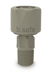 b.safe corrugated hose coupling , For hoses with outer diameter 6.5 mm