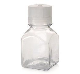 Narrow mouth bottle square, , PC, 125 ml, 6 unit(s)
