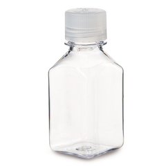Narrow mouth bottle square, , PC, 250 ml, 6 unit(s)
