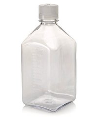 Narrow mouth bottle square, , PC, 1 l, 4 unit(s)