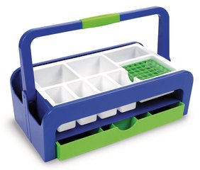 Droplet(TM) transport container, With frame for 13 mm tubes, 1 unit(s)