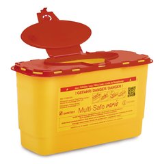 Multi-Safe vario 2000, Waste disposal container, 2 l, PP, 10 unit(s)