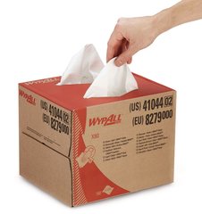 WYPALL® X80 reusable wipes , 1-ply, white, disp. box, 427 x 282 mm, 160 unit(s)