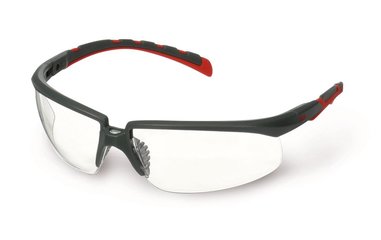 Solus 2000 safety glasses, Acc. to EN 166, EN 170, UVprot, grey/red, 1 unit(s)