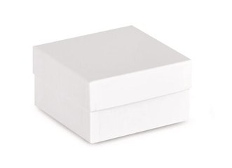 ROTILABO® cardboard cryo boxes, white, Waterproof, L 133 x W 133 x H 50 mm