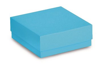 ROTILABO® cardboard cryo boxes, blue, Waterproof, L 133 x W 133 x H 50 mm
