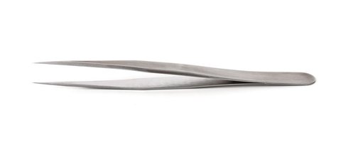ROTILABO® precision tweezers, Straight DX type 3, L 120 mm, SS 0.05 mm