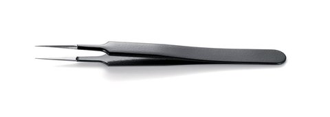 ROTILABO® precision tweezers, Straight SA-ESD type 5 L 110mm SS 0.25mm