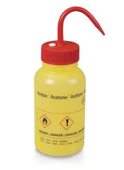 Wash bottle with venting valve, LDPE, acetone, 500 ml, 1 unit(s)