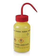 Wash bottle, wide-neck,, LDPE, acetone, 500 ml, 1 unit(s)