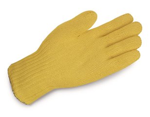Heat- and cut-resistant gloves, k-basic extra 6658, Kevlar, size 10 , 1 pair