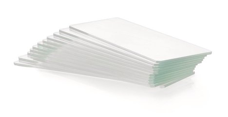 Microscope slides, ground, 45°, with frosted edge, 25 x 75 mm, 50 unit(s)