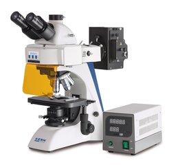 OBN 148 fluorescence microscope, trinocular, B/G/V/UV excitation filter